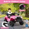 Costway 12V Kids Ride On Truck Car Electric Vehicle Remote w/ Music & Light